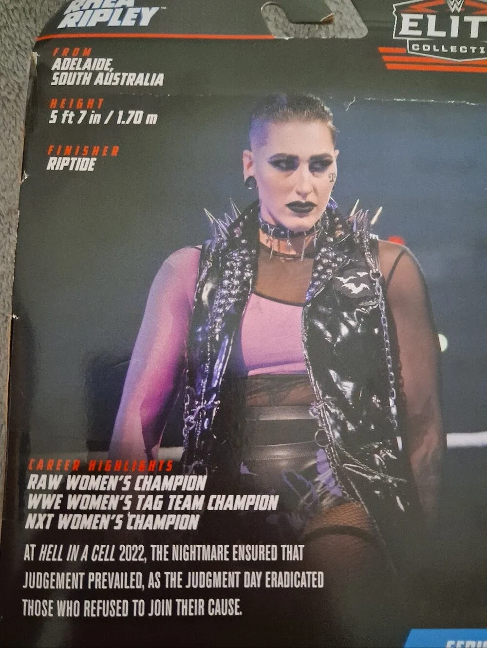WWE Mattel Elite Collection Series 102 Rhea Ripley Action Figure